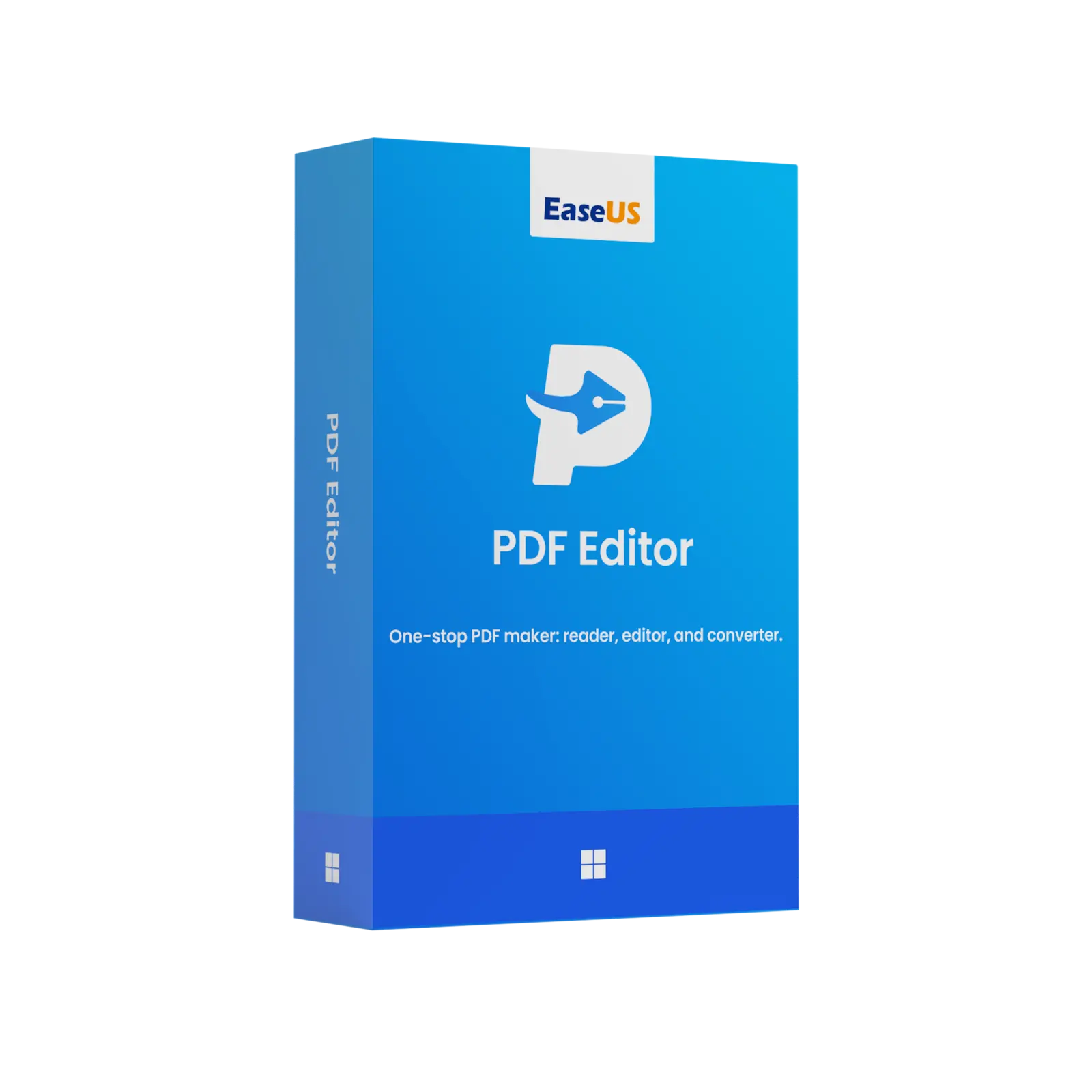 EaseUS PDF Editor software box for Windows displayed at Nexcel’s showroom in Bahrain, EaseUS PDF Editor is a one-stop PDF Editor maker, reader, editor, and converter.